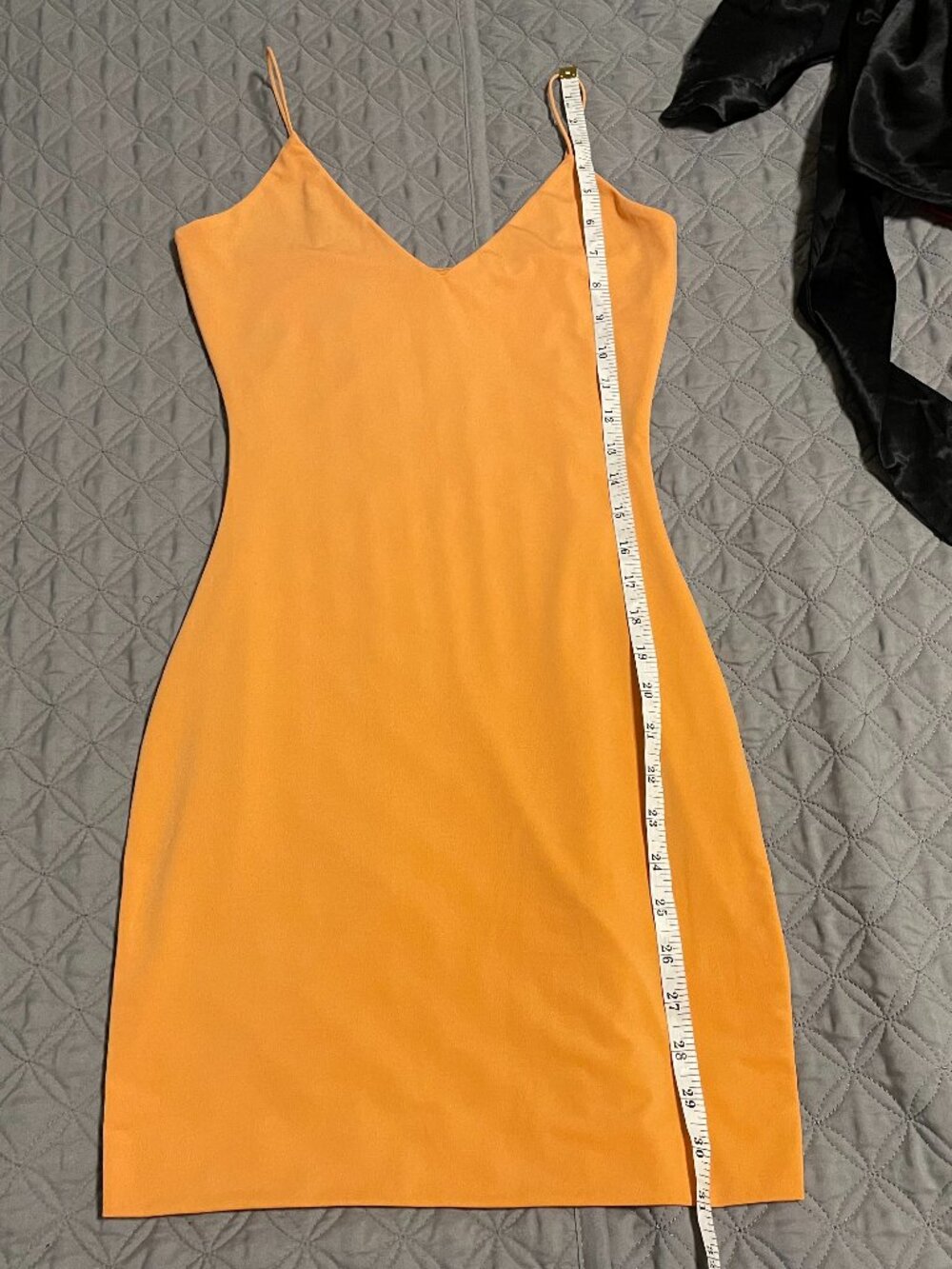 orange dress